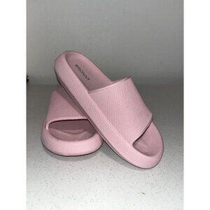 Bronax Cloud Slippers Slides-Women 8.5 Euro 39 Wide Pink